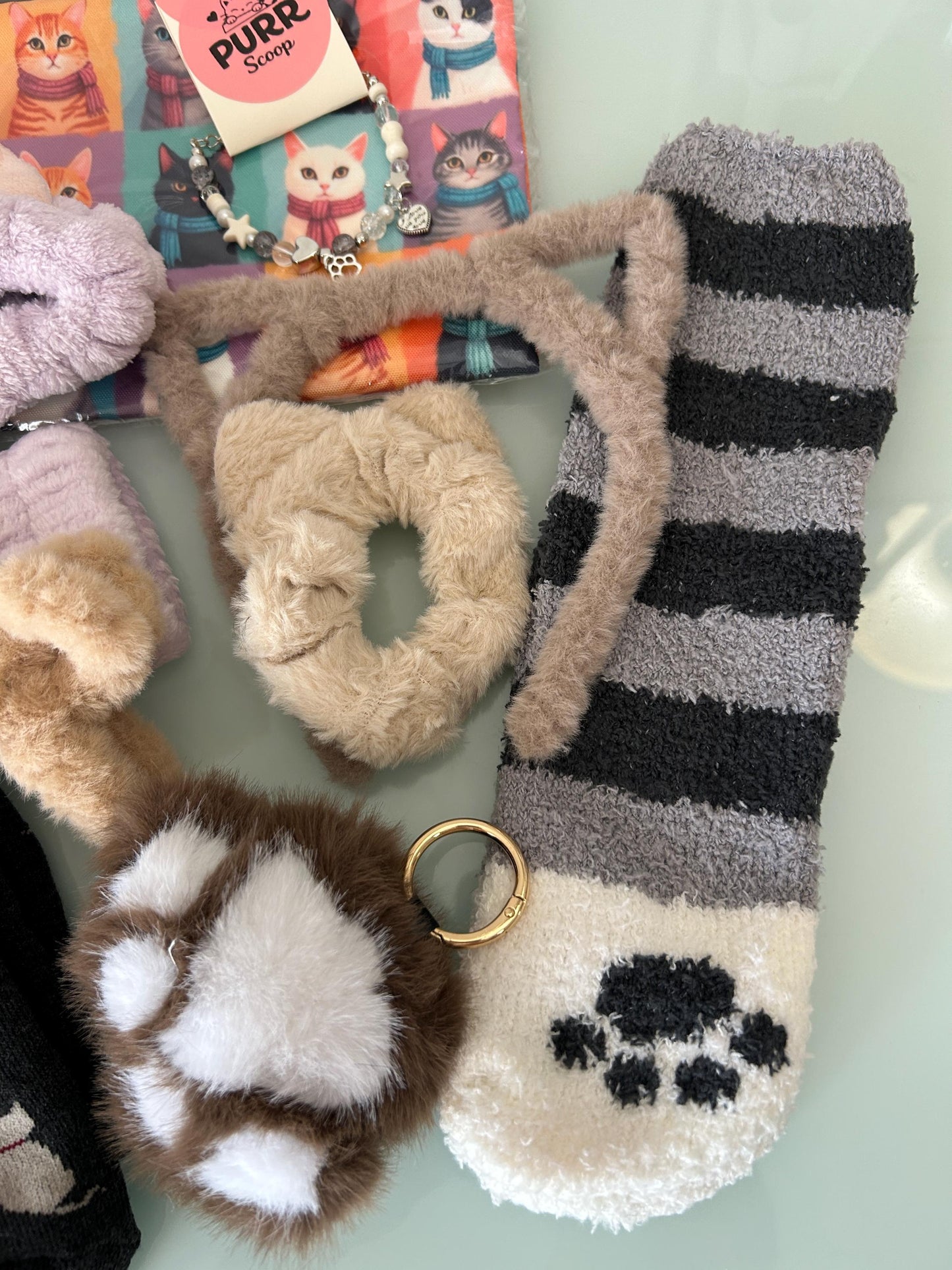 Cozy Kitty Deluxe Gift Box β Cat Lover Self-Care Spa Set