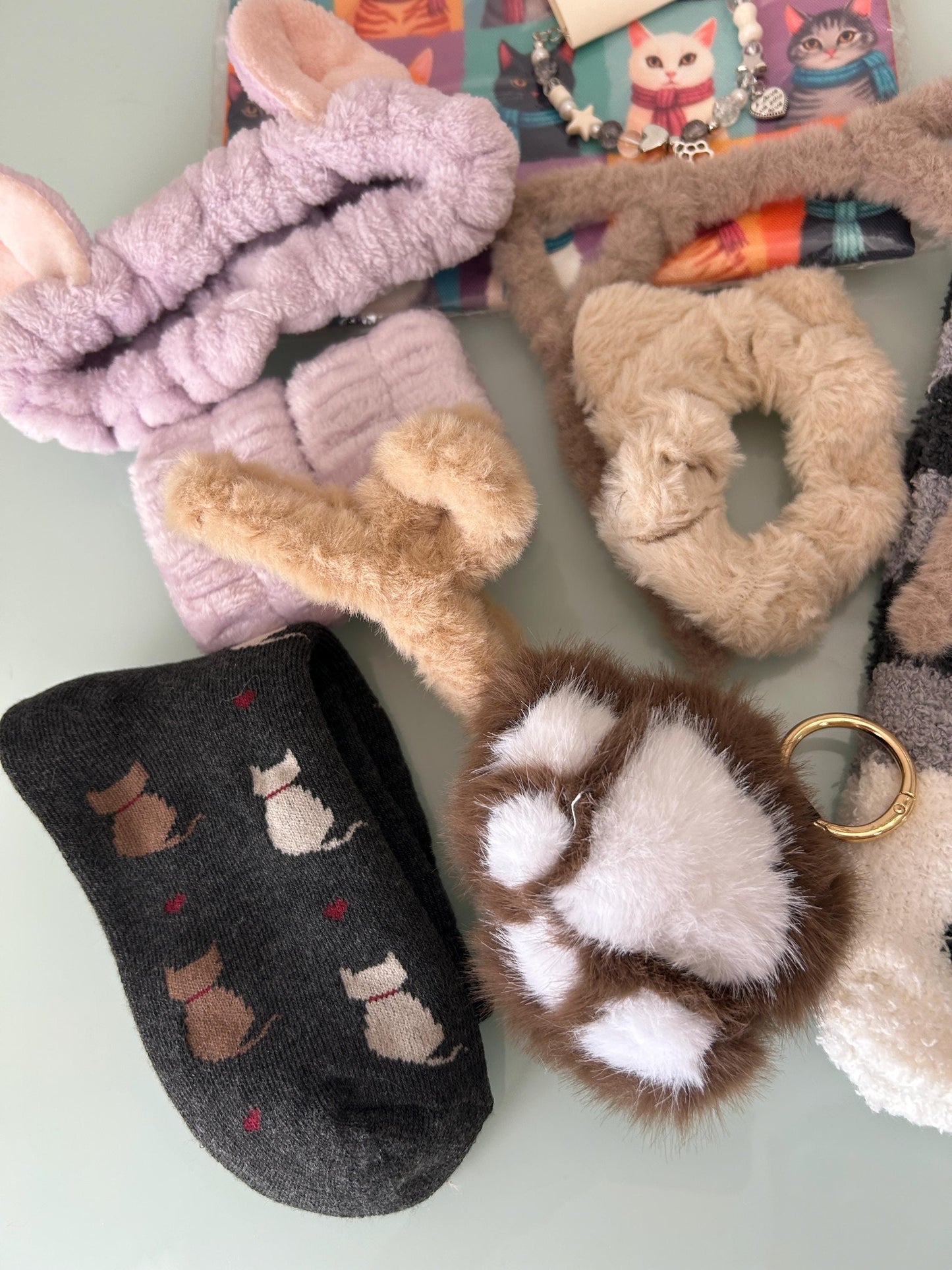 Cozy Kitty Deluxe Gift Box – Cat Lover Self-Care Spa Set