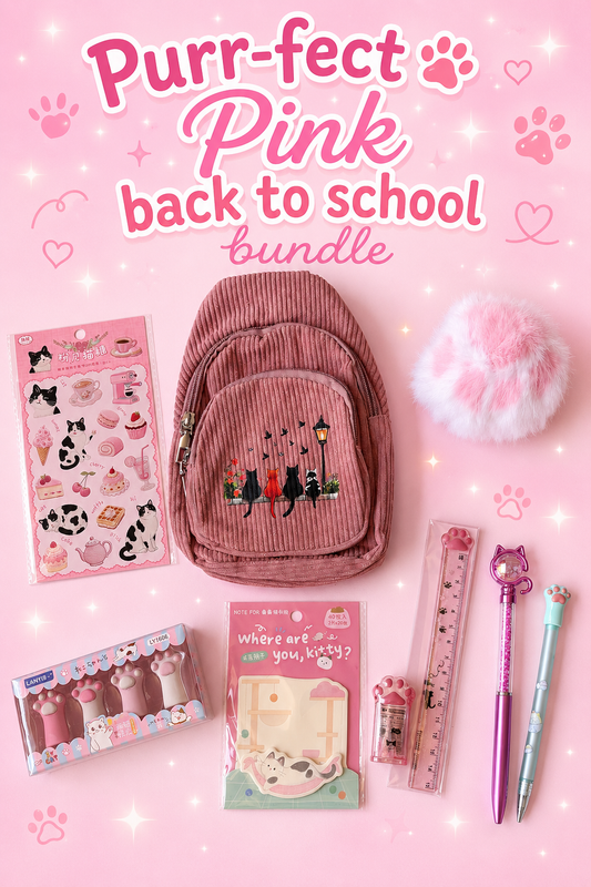 Pink Back to School Bundle