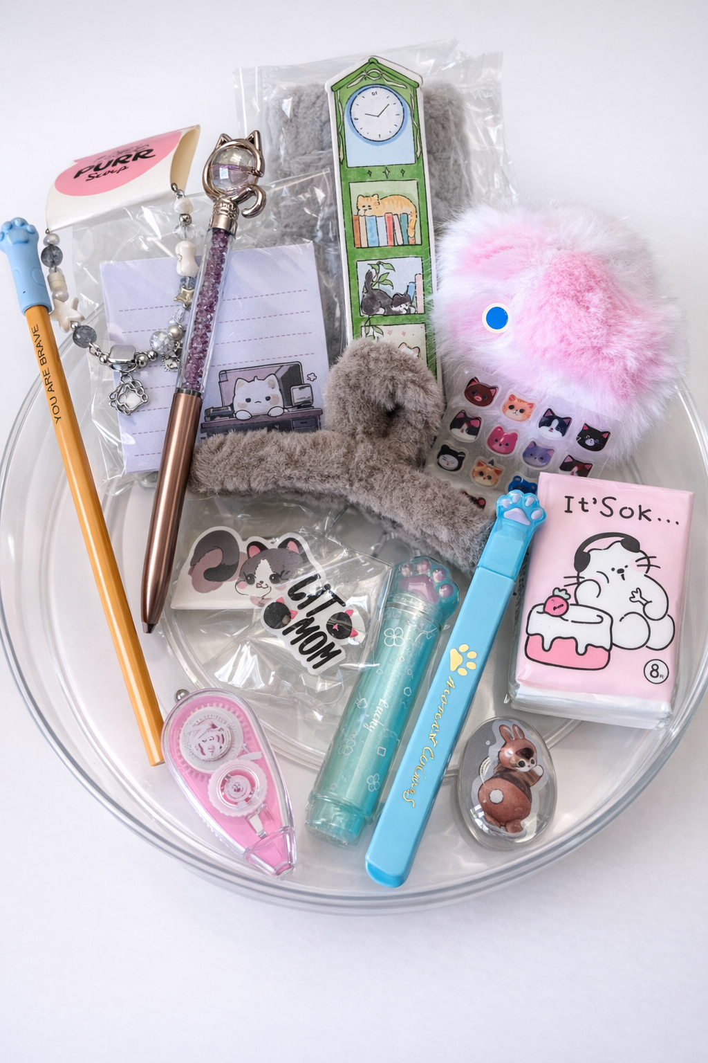 Mini Cat Lucky Scoop 💗 (10+ Items) | Kawaii Mystery Box