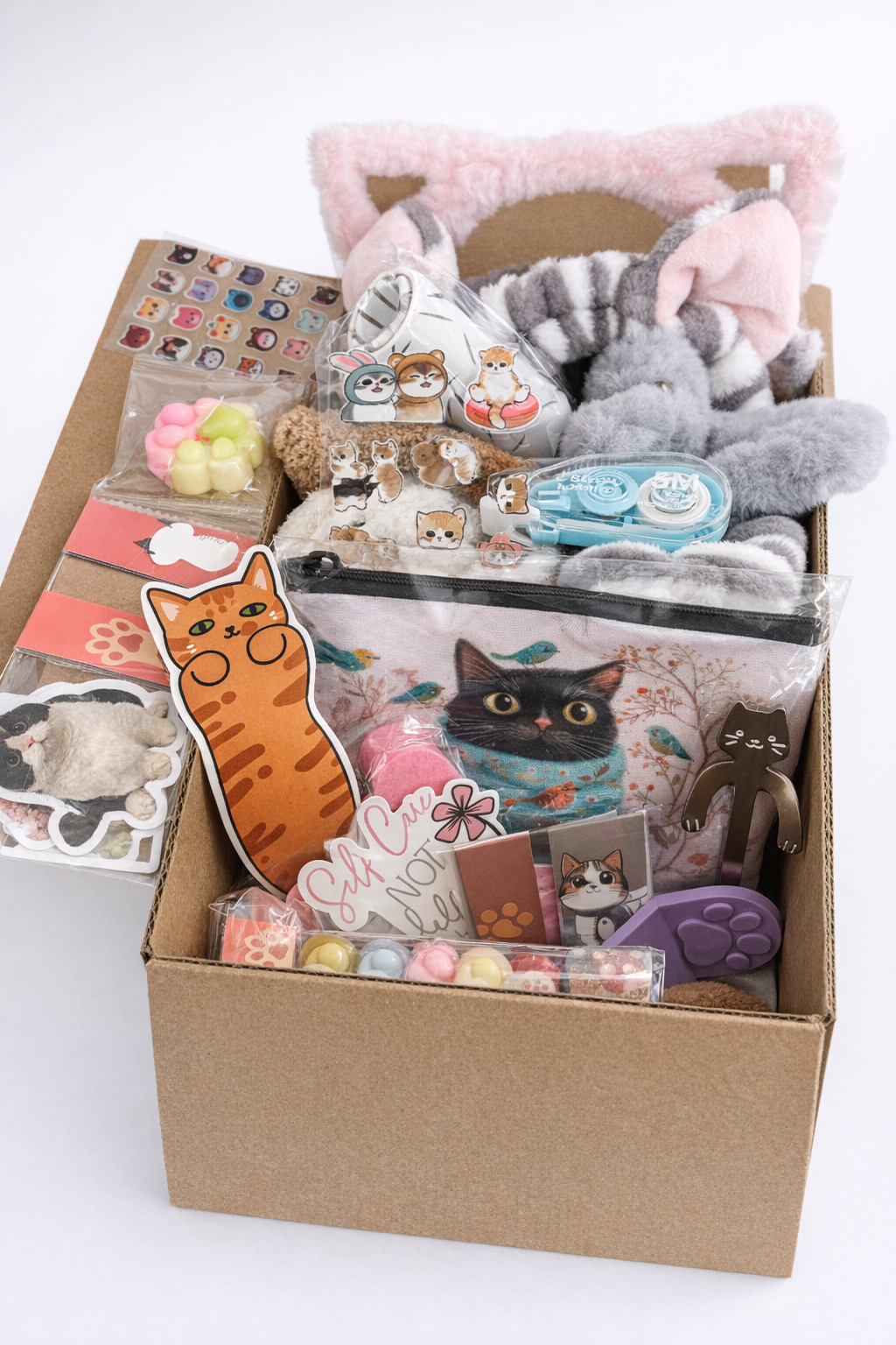 Cat Lucky Scoop 💗 (20+ Items) | Premium Kawaii Mystery Box